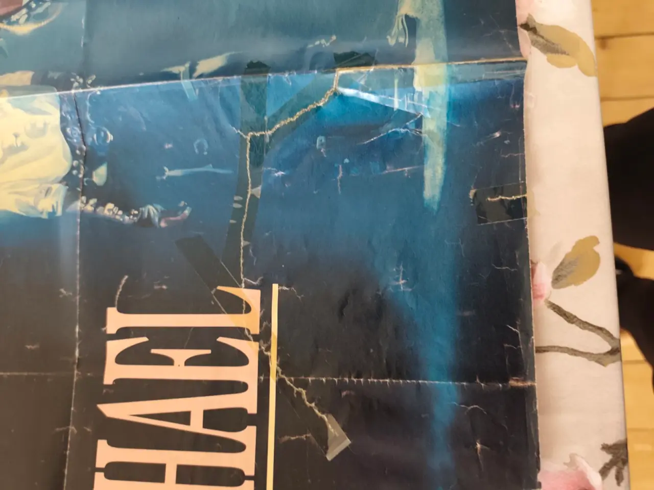 Billede 2 - Stor meget gammel Michael Jackson plakat 