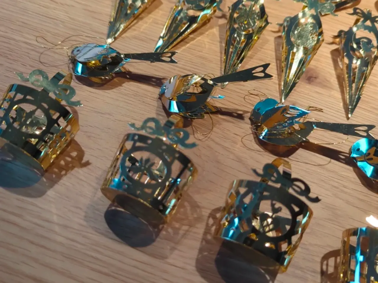Billede 2 - Golden Christmas julepynt