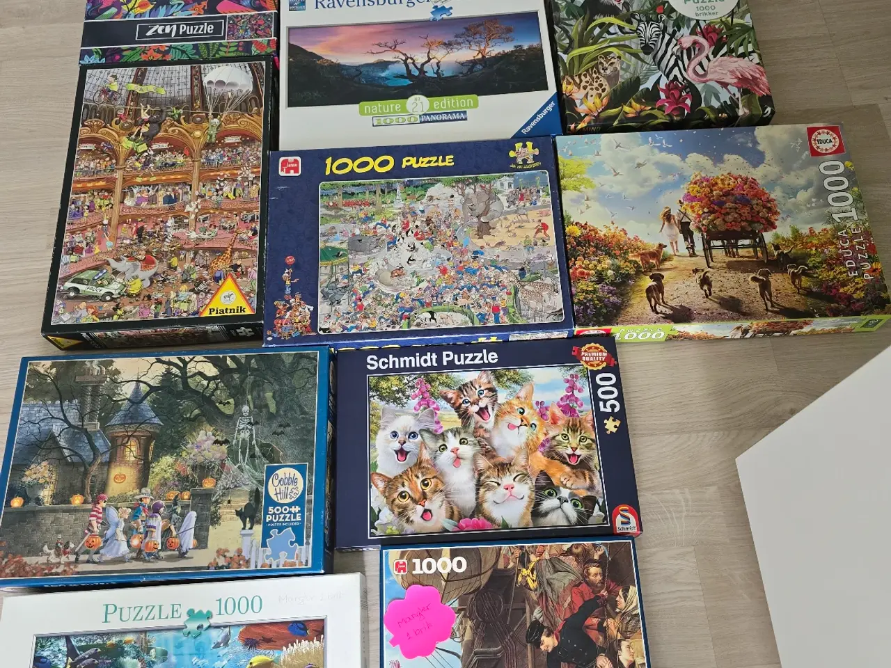 Billede 1 - 15 Flotte puslespil ialt 200 kr
