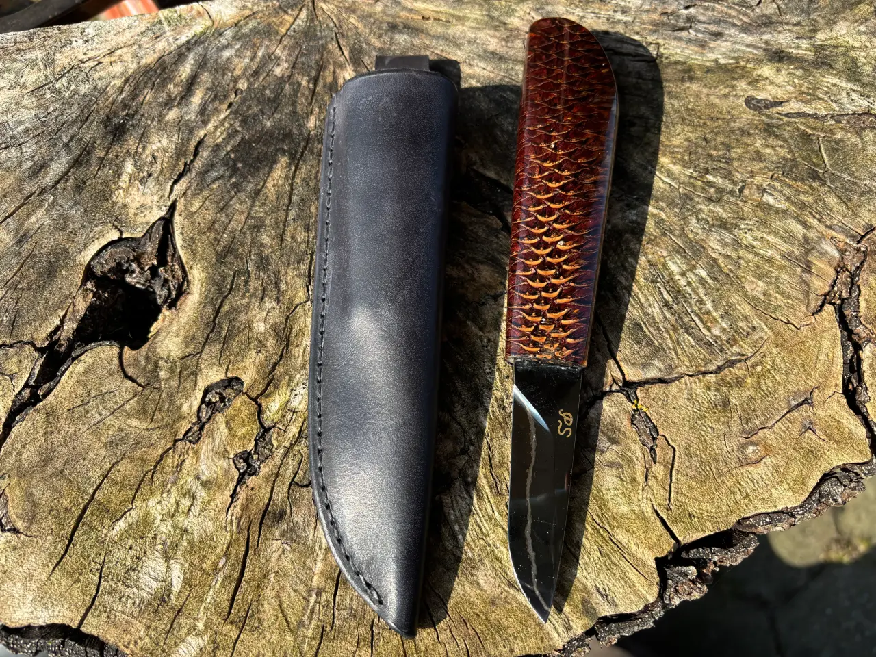 Billede 1 - Håndlavet kniv