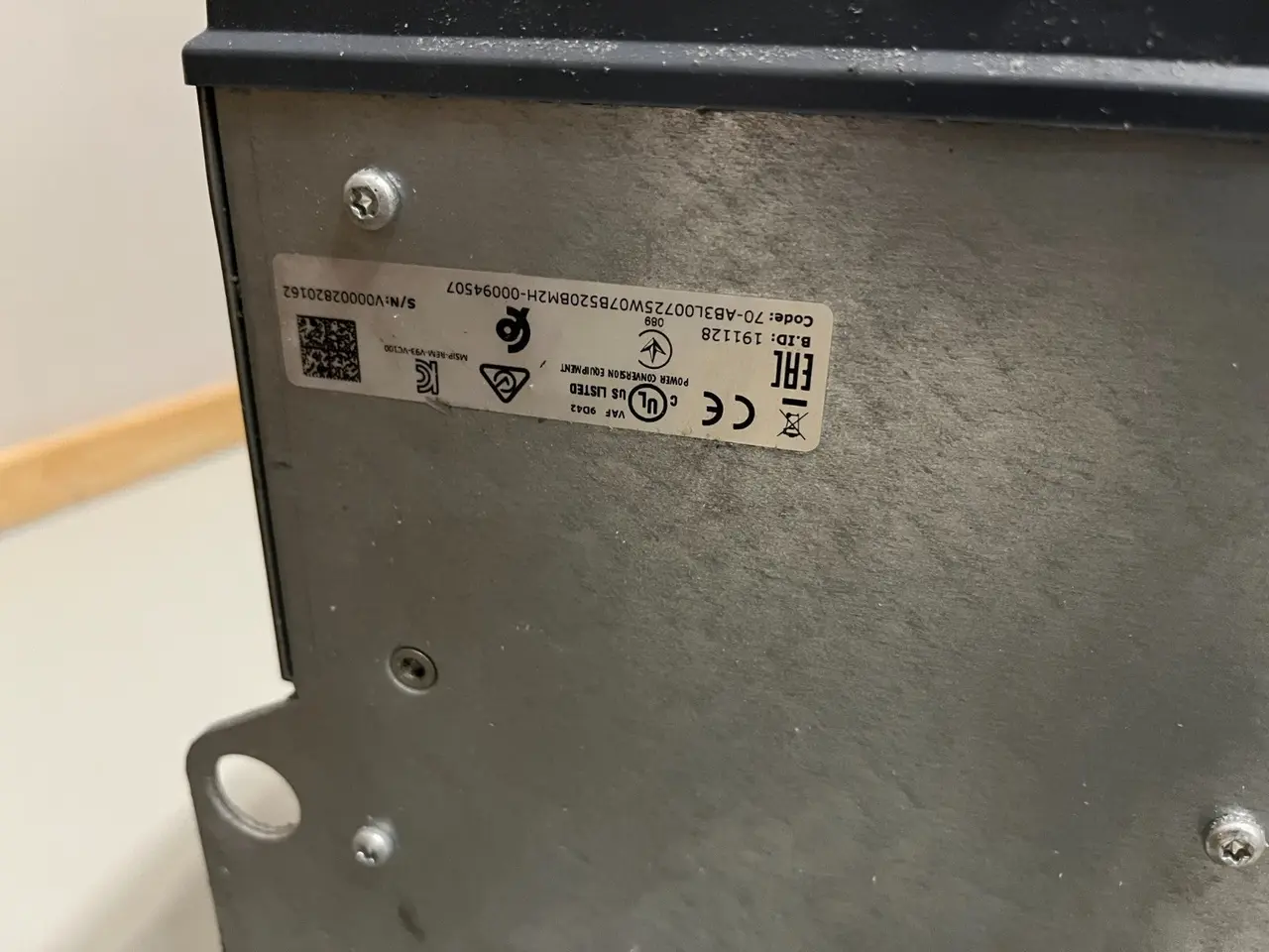 Billede 13 - Vacon 100 FLOW VACON0100-3L-0072-5 37kW 72A 400V