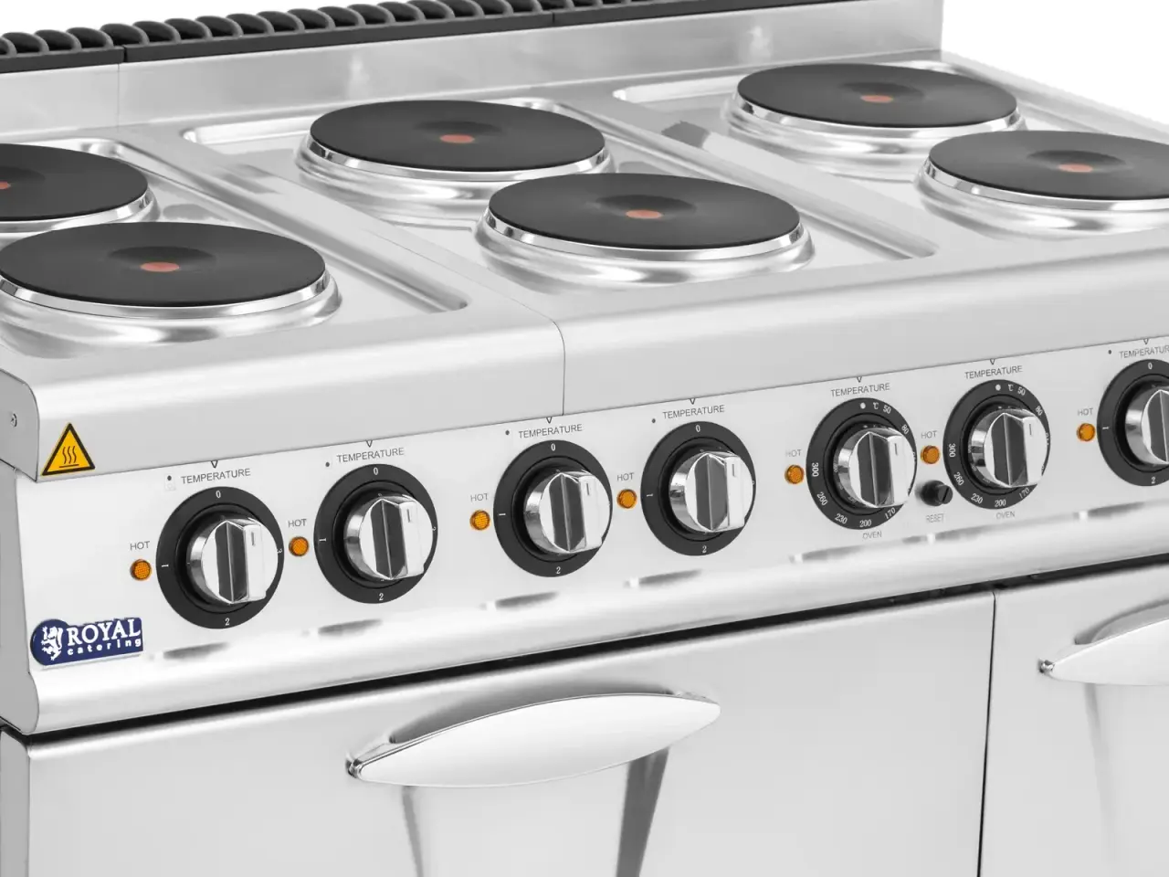 Billede 2 - Elektrisk Komfur med 6 Kogeplader og El-ovn