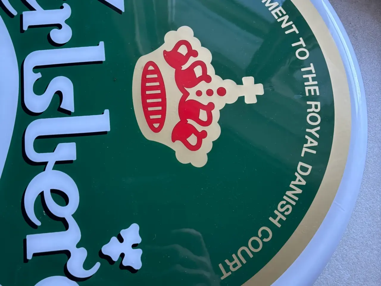 Billede 4 - Stort Carlsberg plastic skilt