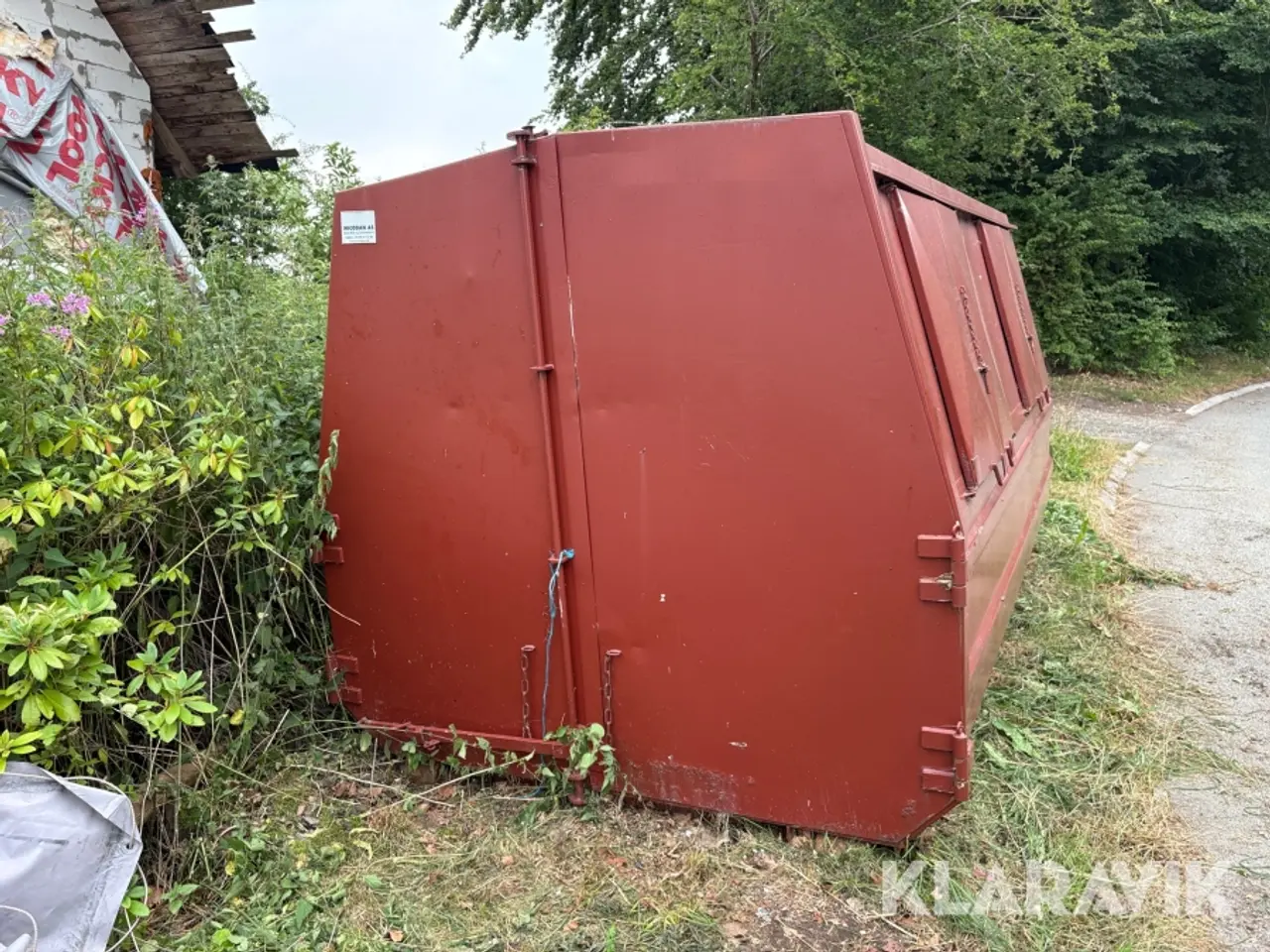 Billede 12 - Affaldscontainer Miljøcontainer, lukket