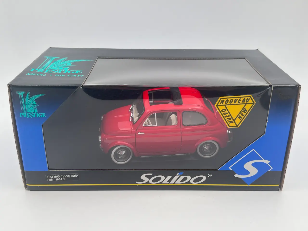 Billede 9 - 1960 Fiat 500 Open- 1:16 / 1:18 Sjælden model
