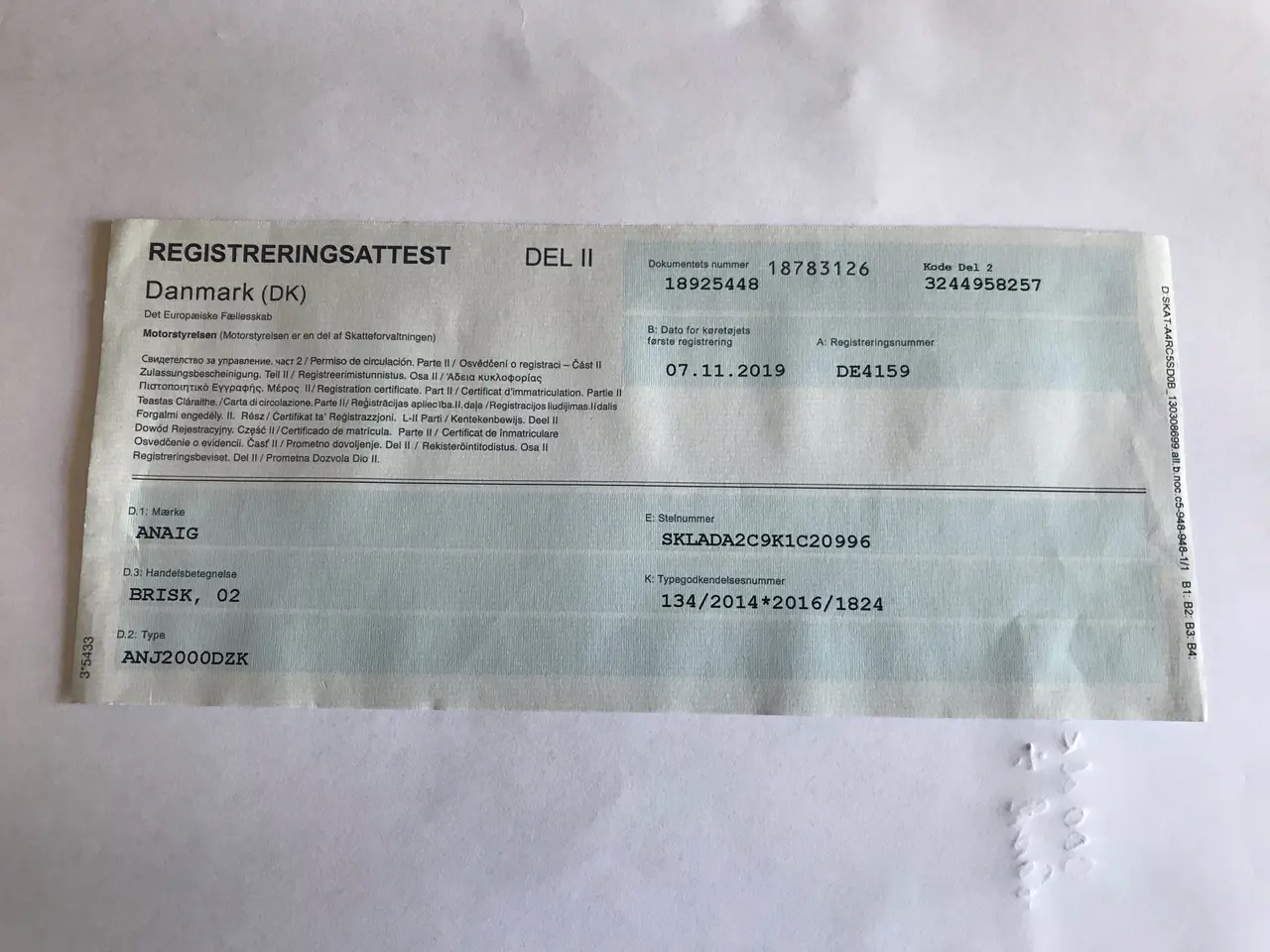 Billede 3 - Cabinscooter næsten som ny.