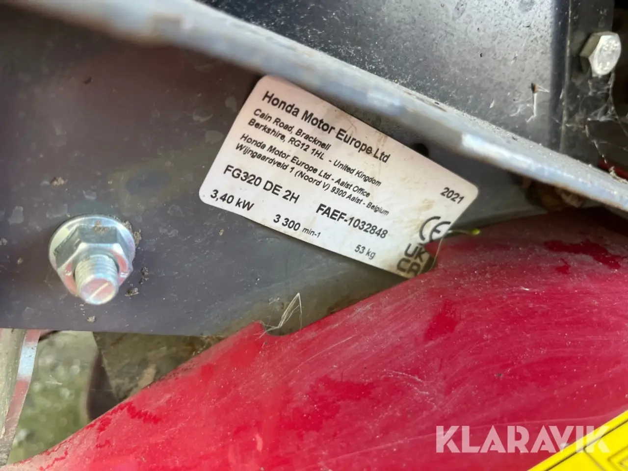 Billede 12 - Fræsere Honda FG320 DE 2H 2 styk