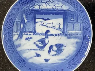 Royal Copenhagen juleplatte 1969