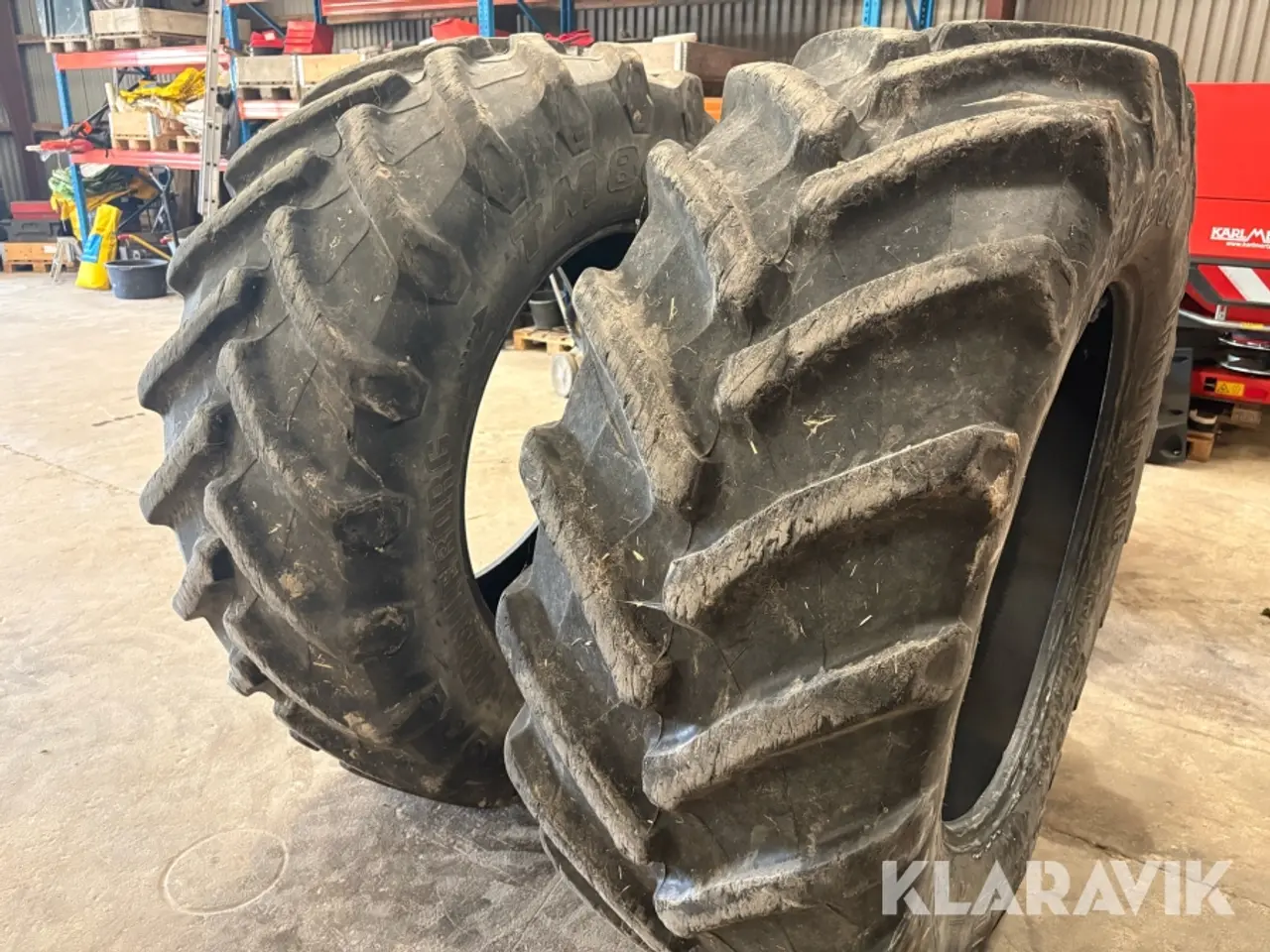 Billede 9 - Traktor dæk Trelleborg & Michelin - 2 styk (650/65R42) & 2 styk (540/65R30)