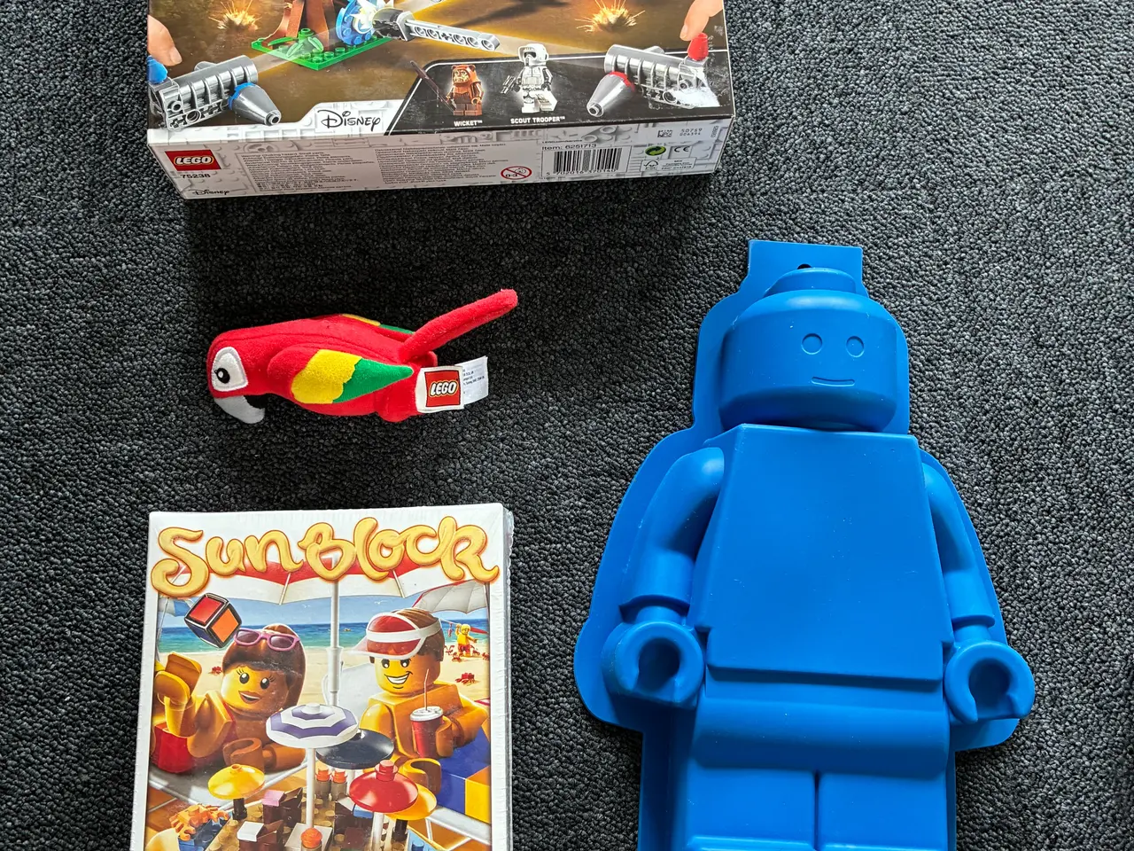 Billede 1 - Lego samlesæt, spilk og kageform