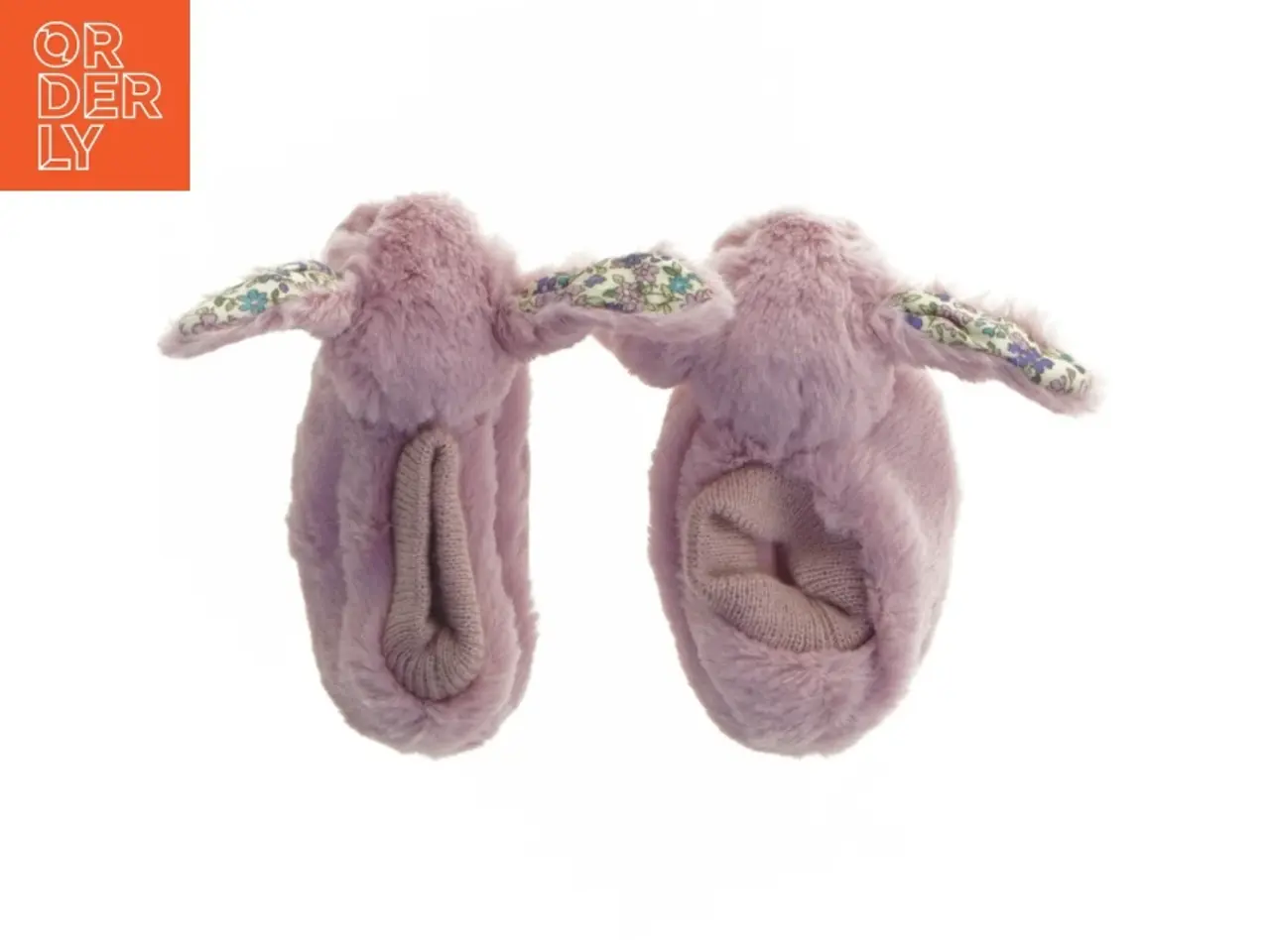 Billede 1 - Bløde kaninformede sutsko fra Jellycat (str. 11 cm)