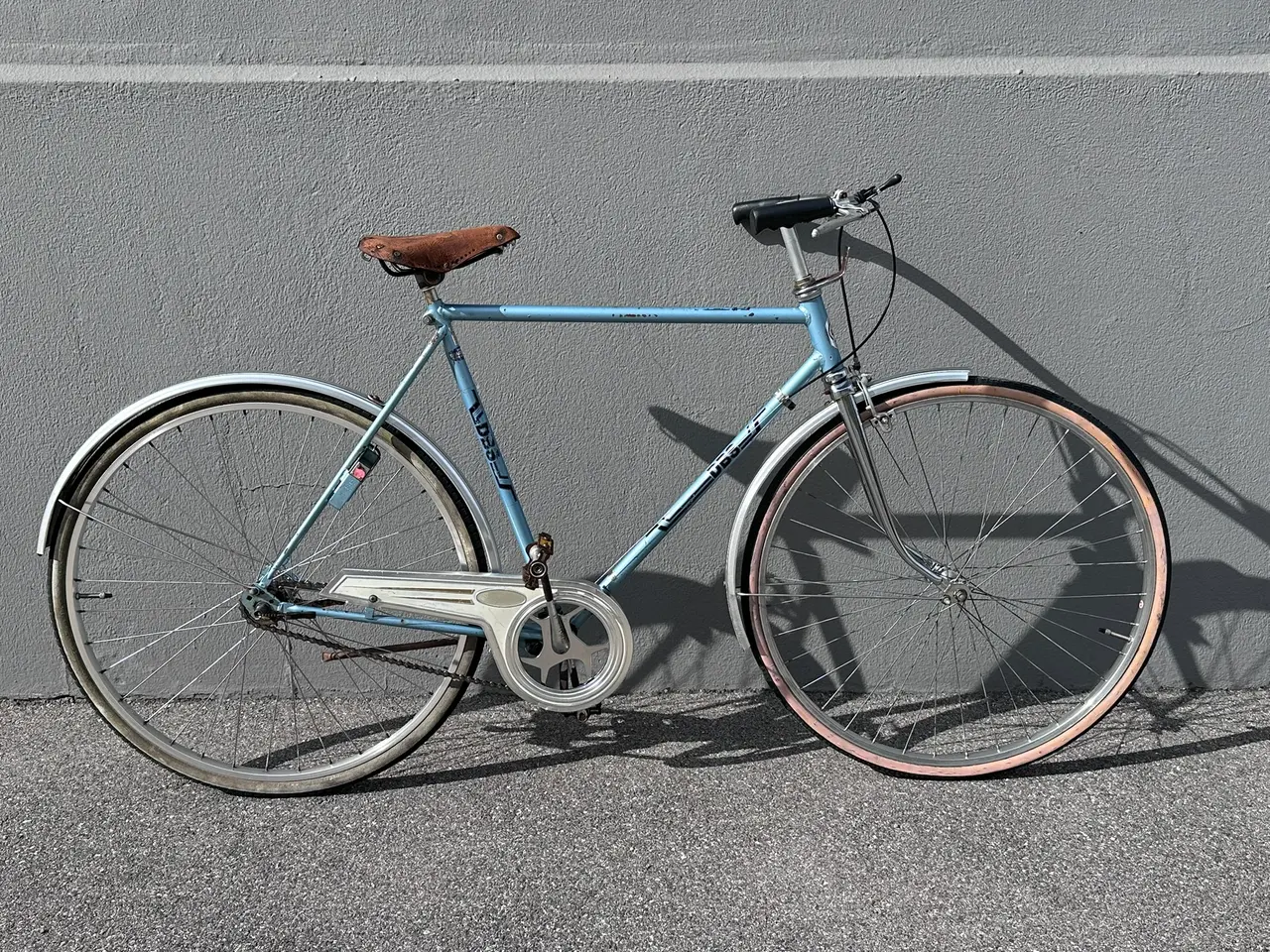 Billede 1 - Lyseblå DBS retro herrecykel