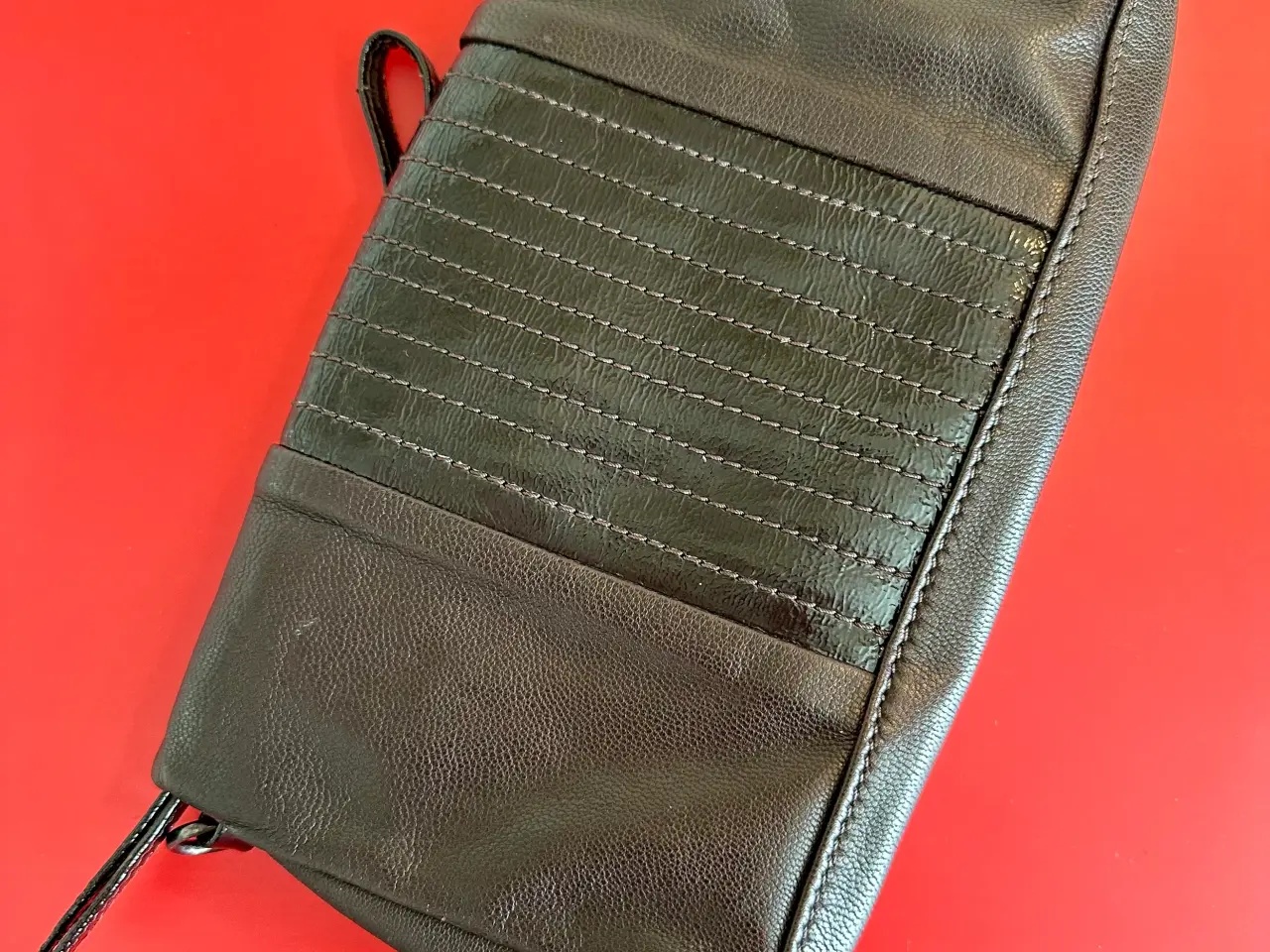 Billede 6 - To retro dame håndtasker af ægte læder