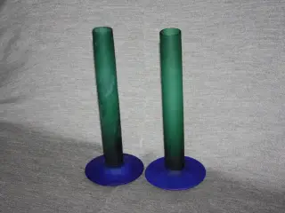 Glas vaser 20,5 cm brugt stand