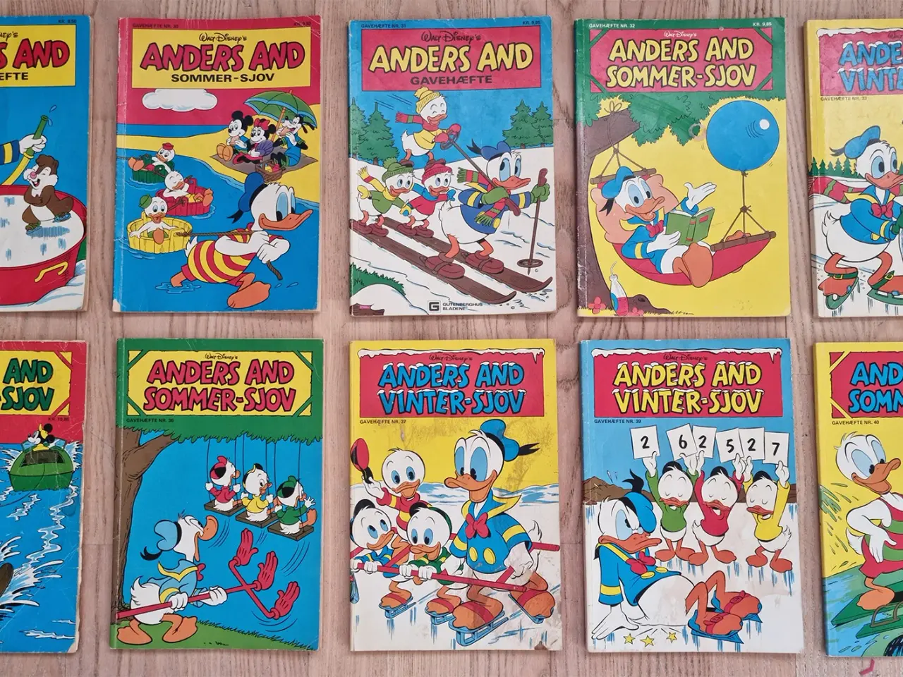 Billede 2 - 26 stk. Anders And Gavehæfte (1969-1985)