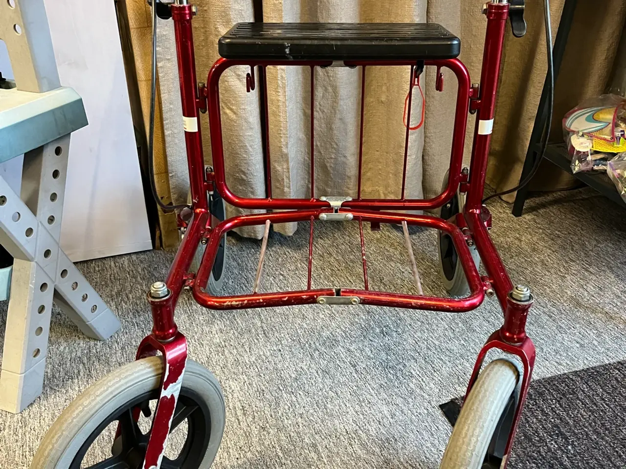Billede 3 - Rollator med store luftgummihjul