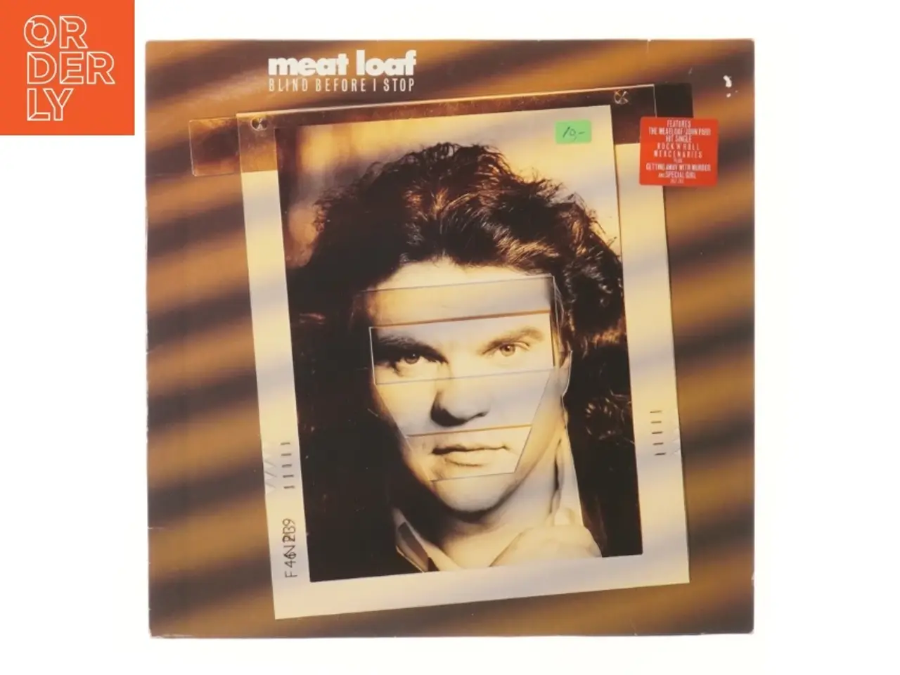 Billede 1 - Meat Loaf - Blind Before I Stop LP
