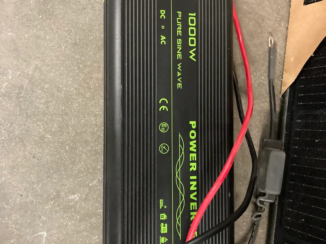 Billede 2 - 375w Solcellepanel med inverter 
