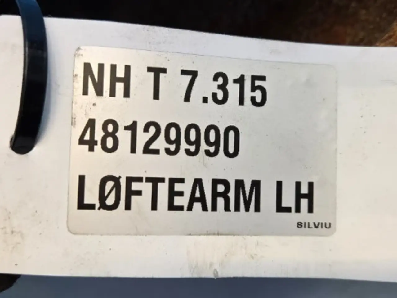 Billede 14 - New Holland T7.315 Liftarm L. 48129990