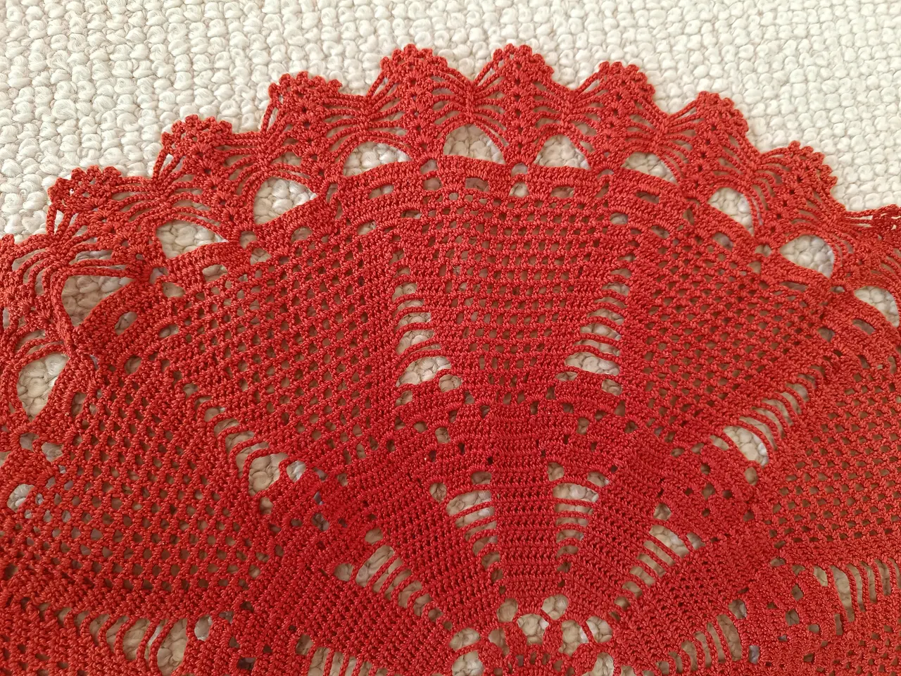 Billede 2 - Lysdug Ø 58 cm