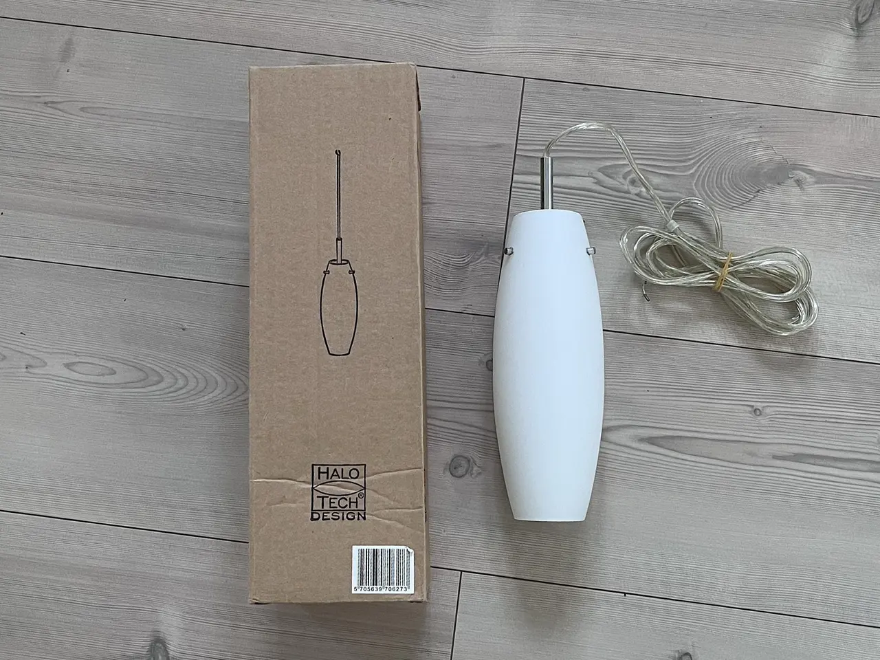 Billede 1 - Loftslampe, Lampe, Pendle, Halo Tech Cuba Design