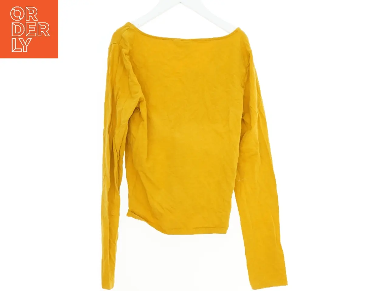 Billede 2 - Gul V-hals bluse fra H&M (str. M)