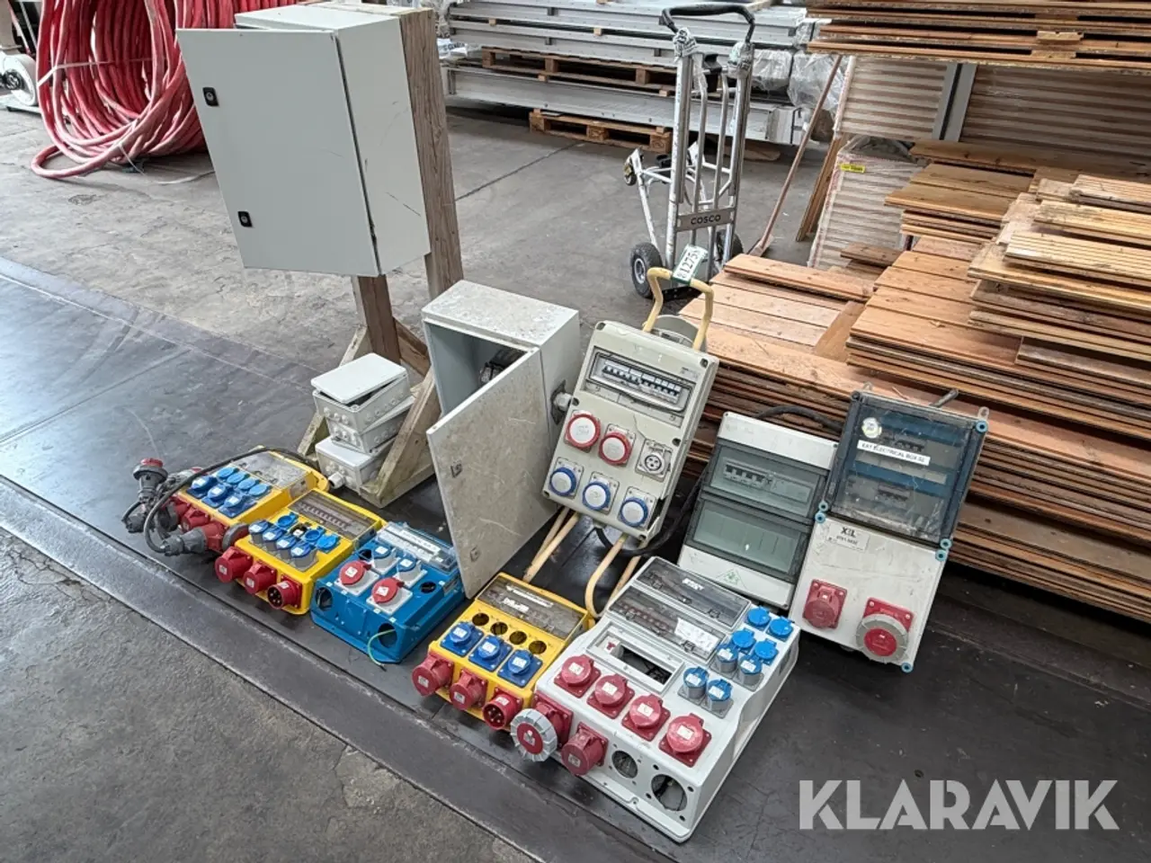 Billede 1 - Assorterede Byggestrømstavler - 10 styk