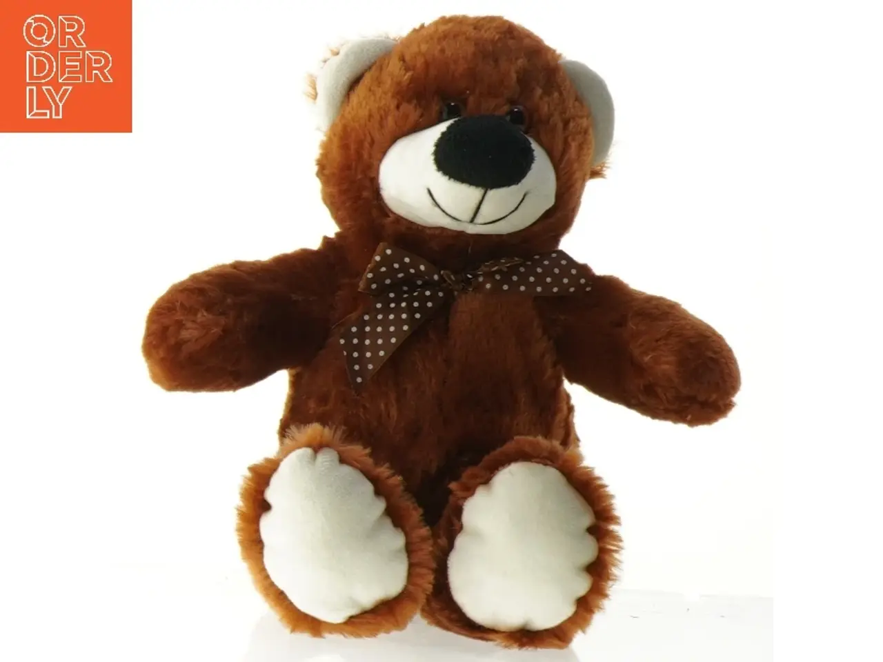 Billede 1 - Brun bamse (str. 34 x 16 cm)