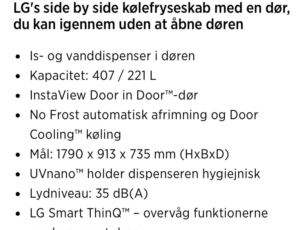 Billede 19 - LG side by side kølefrys