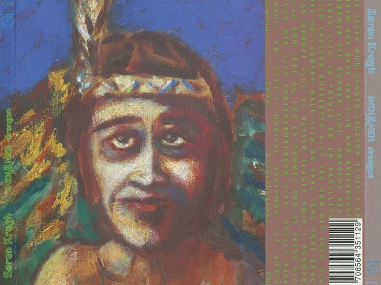 Billede 2 - Søren Krogh – Indianer Drengen – CD