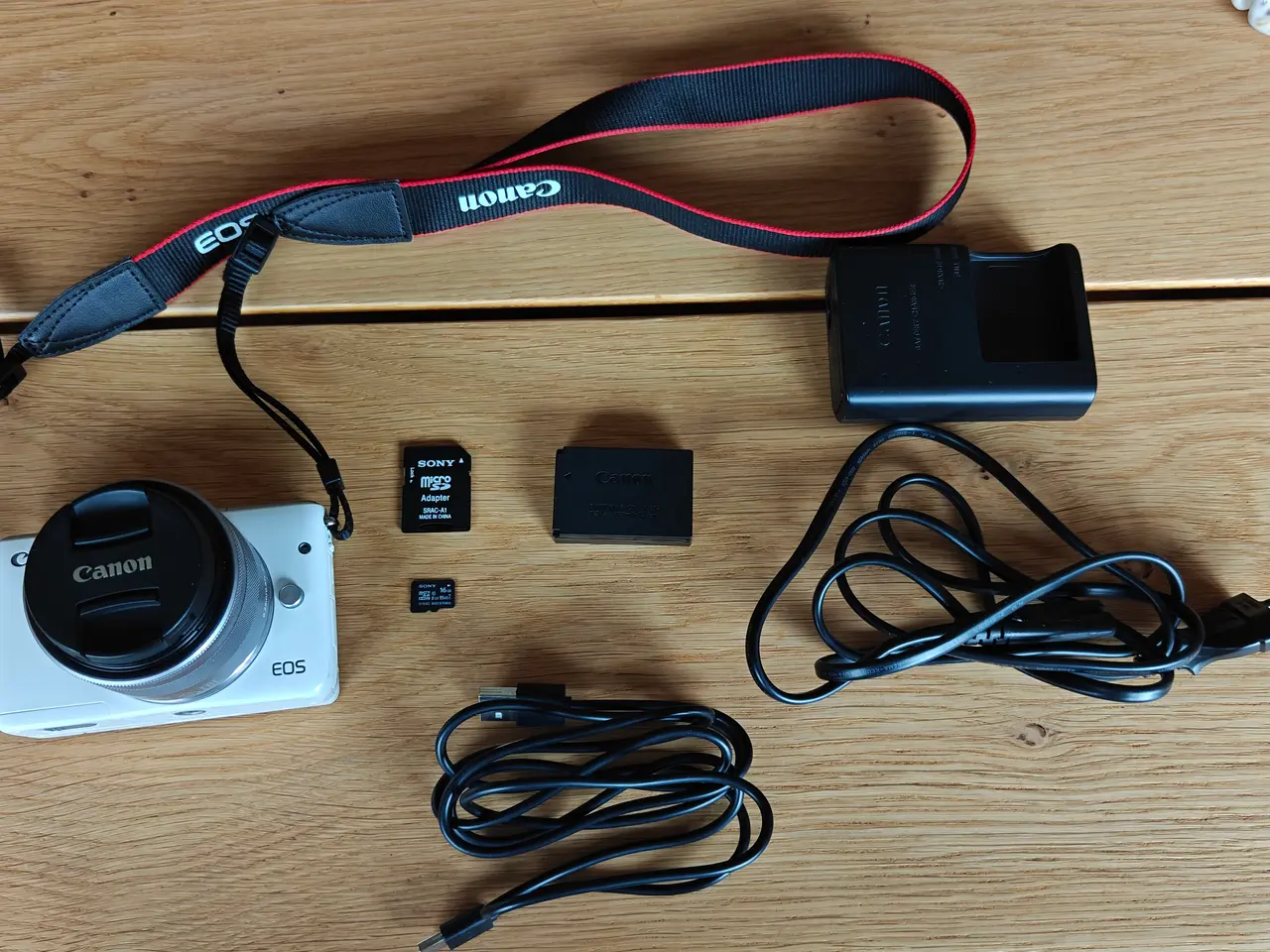 Billede 1 - Canon EOS M10 18mp kamera