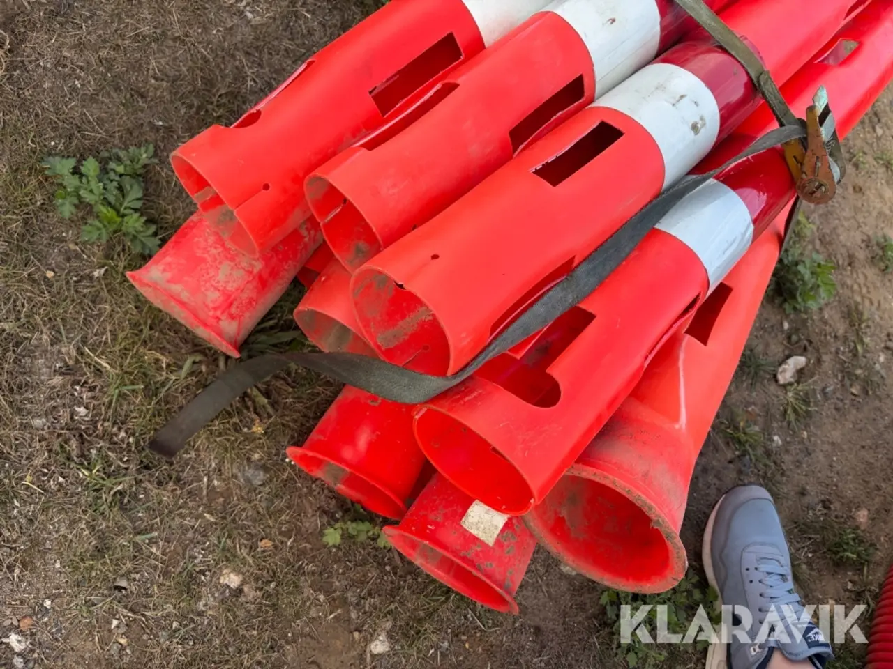Billede 4 - Advarselsstolper 12 Styk