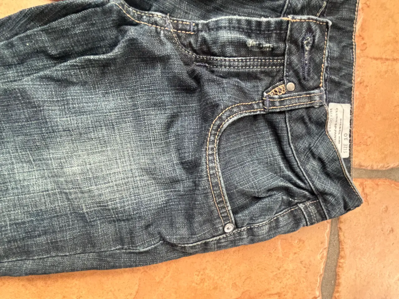 Billede 4 - Diesel jeans blå bomuld unisex str. 140