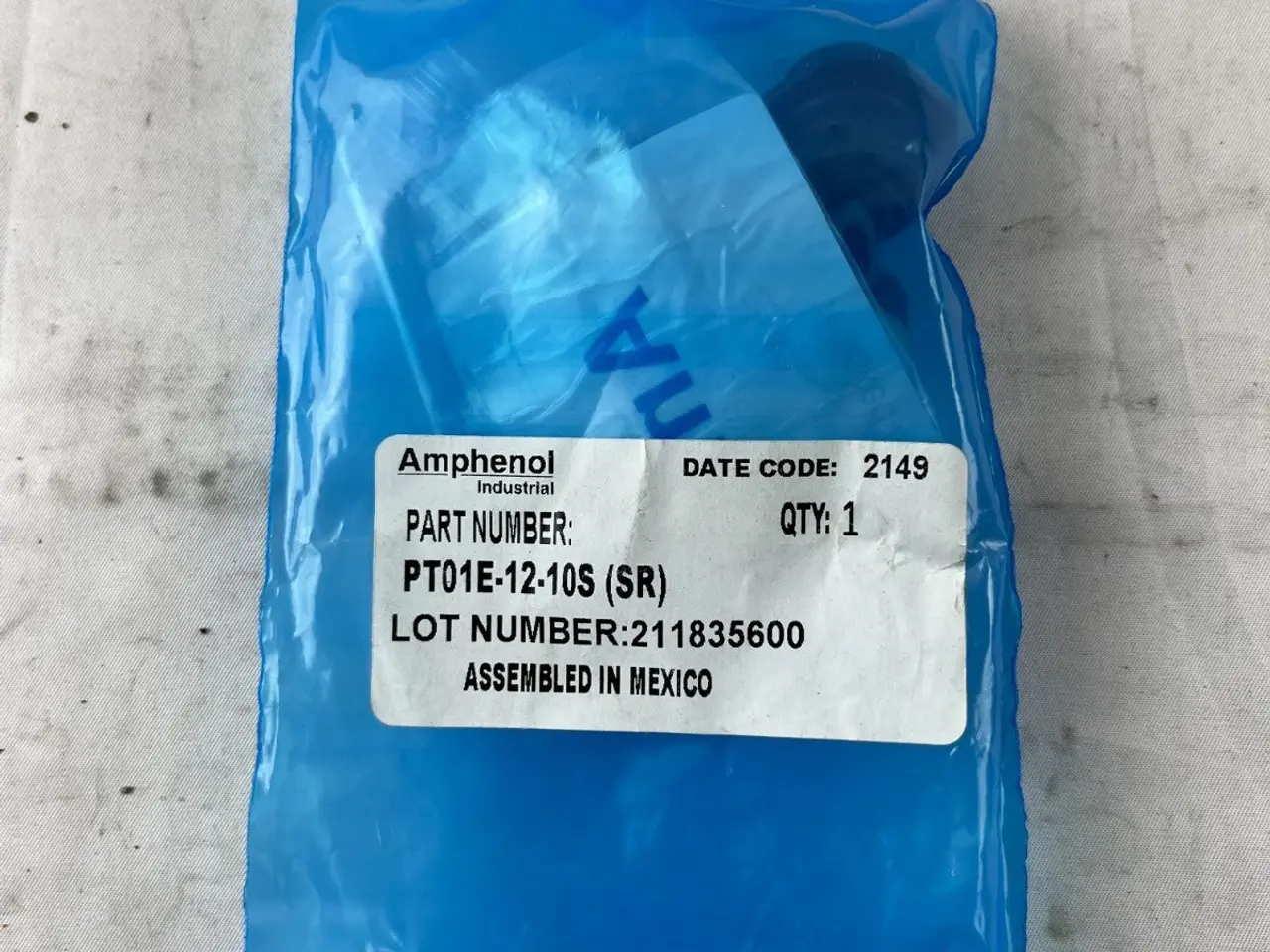 Billede 3 - Amphenol PT01E-12-10S(SR) Circular MIL stik 10 Way