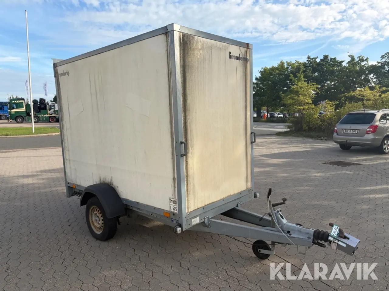 Billede 4 - Lukket kassetrailer Brenderup E8