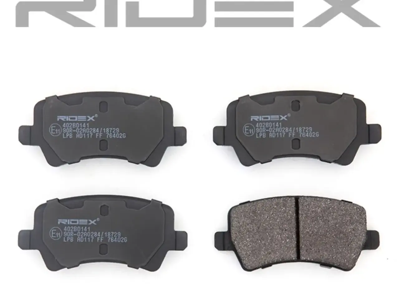 Billede 1 - RIDEX bremseklodser, bag (402B0141)