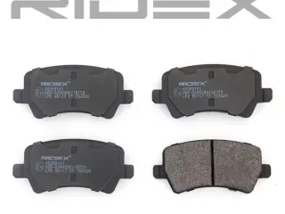 RIDEX bremseklodser, bag (402B0141)