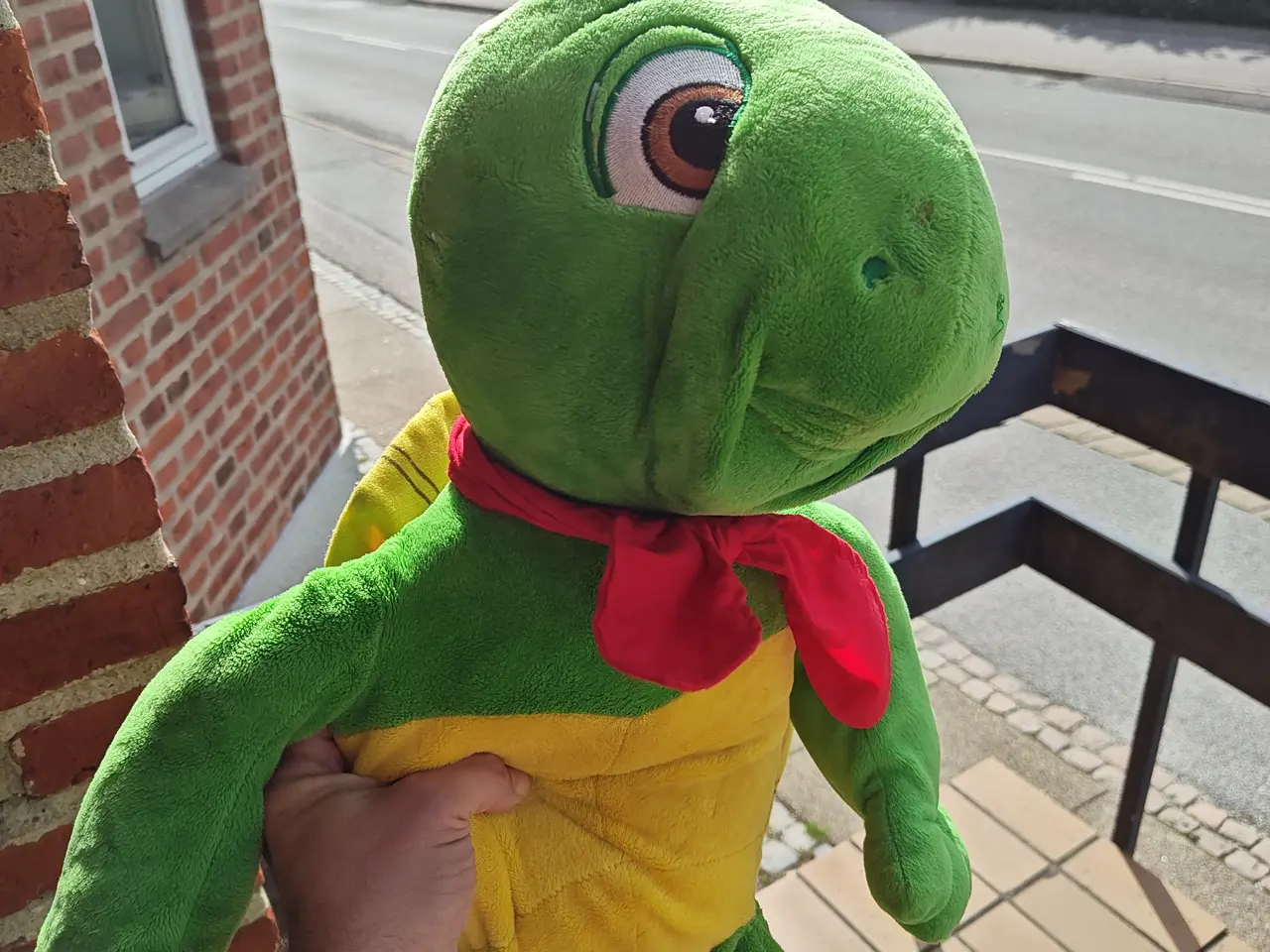 Billede 1 - STOR Morten Skildpadde Bamse