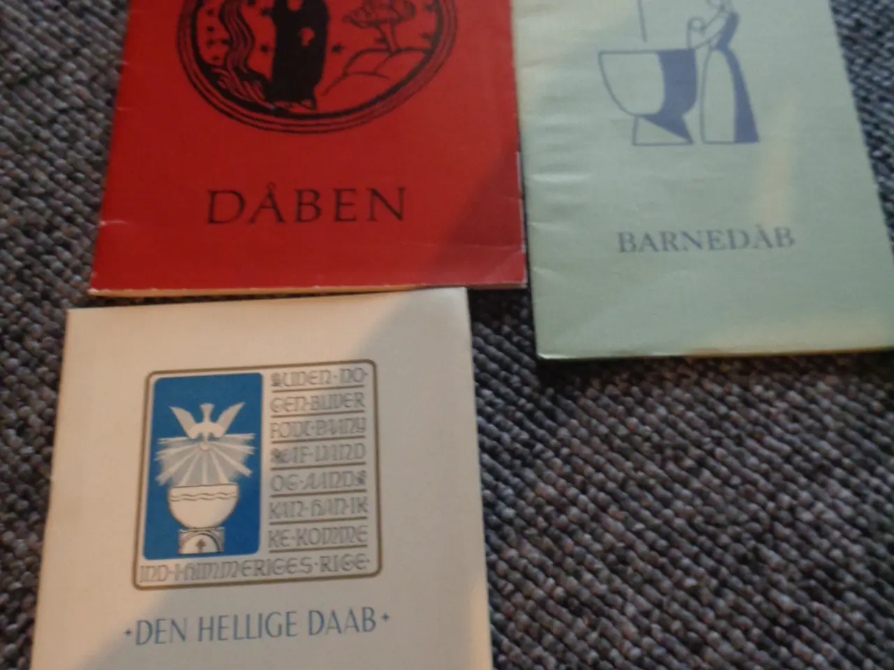 Billede 1 - Dåbs bøger 