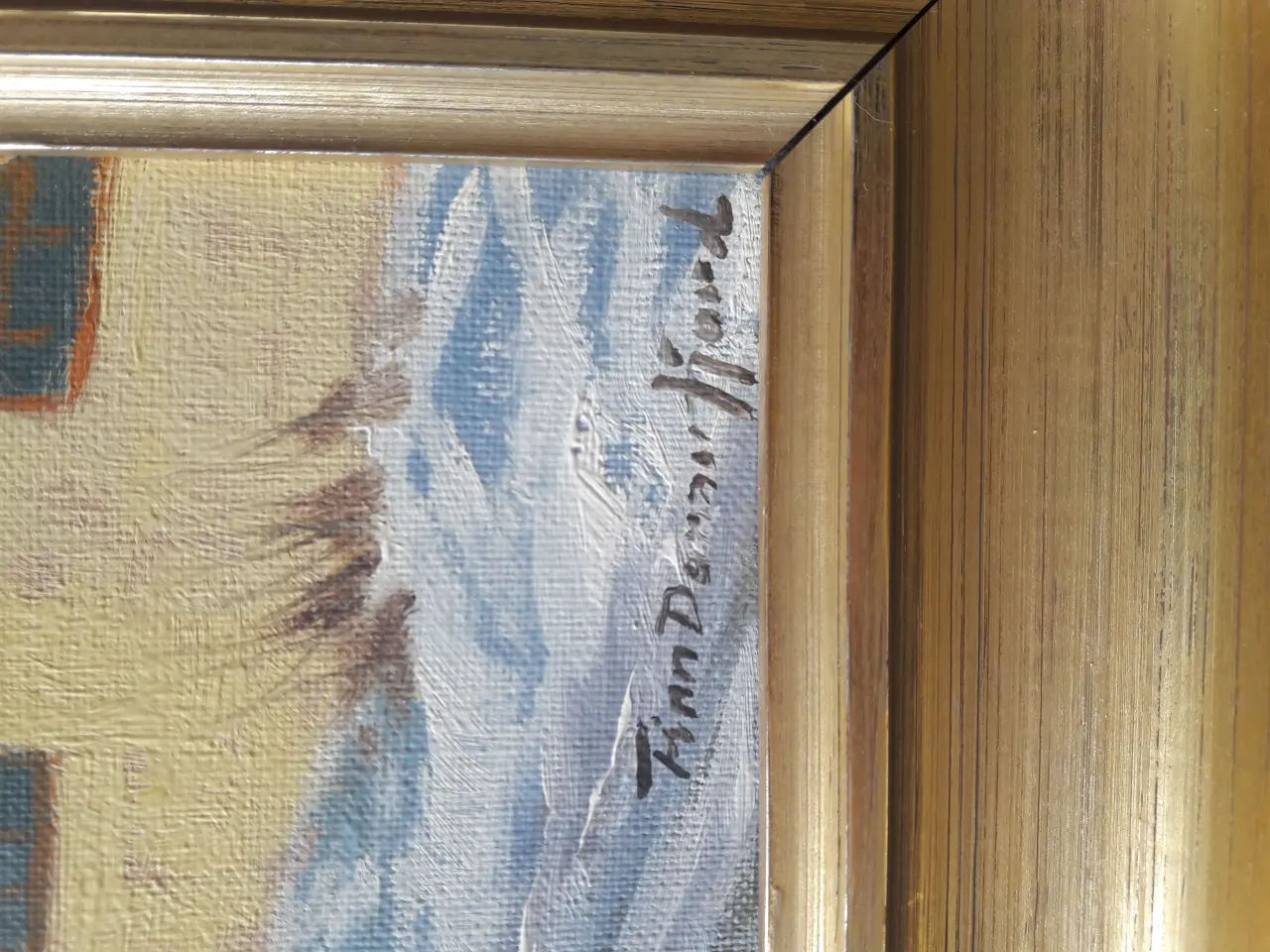 Billede 2 - Finn Dannerfjord maleri