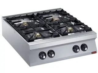 Gaskomfur 4 blus – Flower Flame (1×10 kW & 3×6 kW)