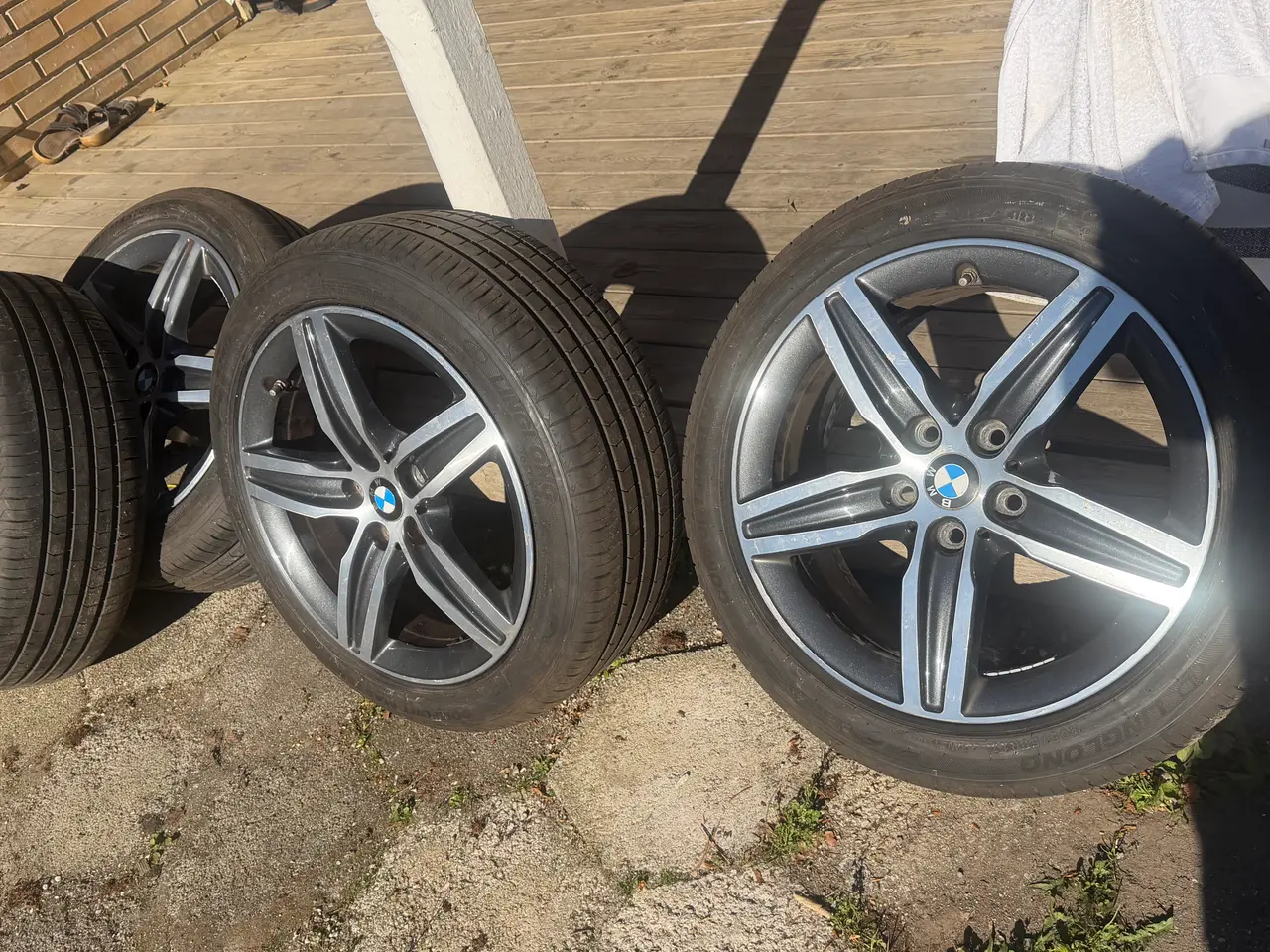 Billede 2 - 17 Alufælge original BMW A, B ,C clasd