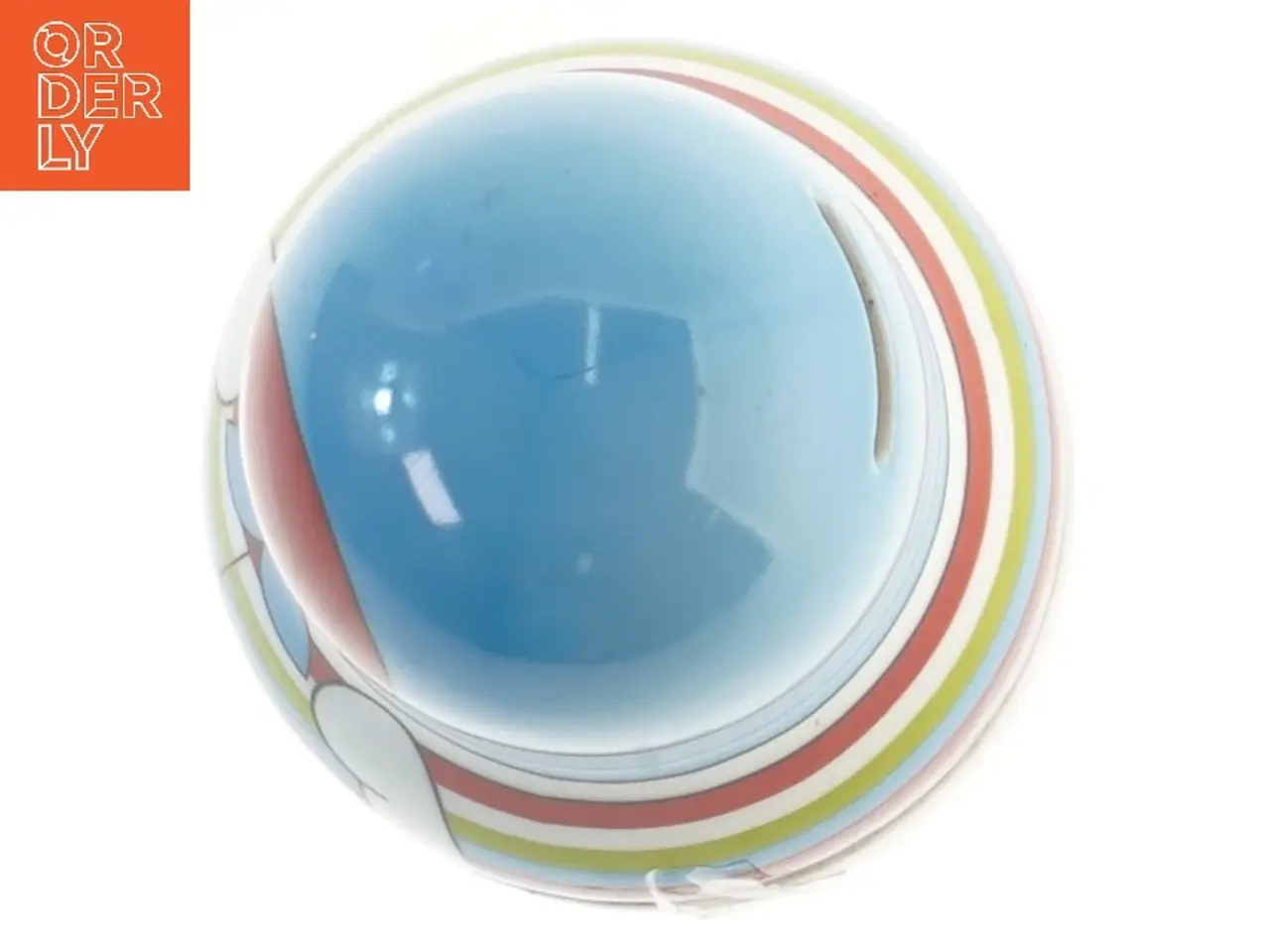 Billede 2 - Ny sparebøsse i porcelæn kan åbnes midt på (str. 20 cm)