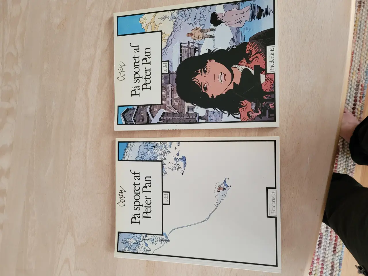 Billede 1 - 2 teneseriealbums: Cosey, på sporet af Peter Pan