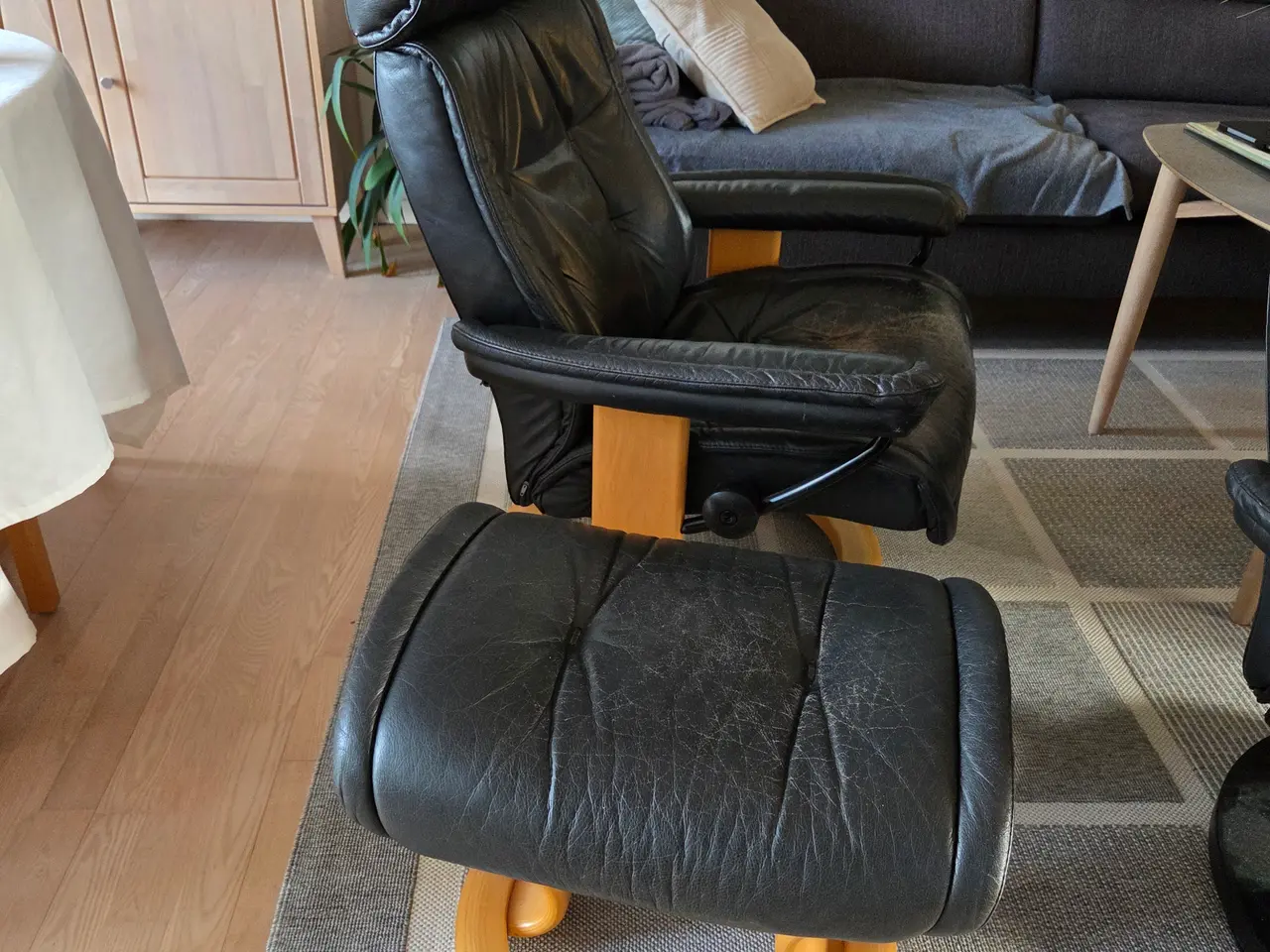 Billede 1 - Ekornes stressless stol og skammel