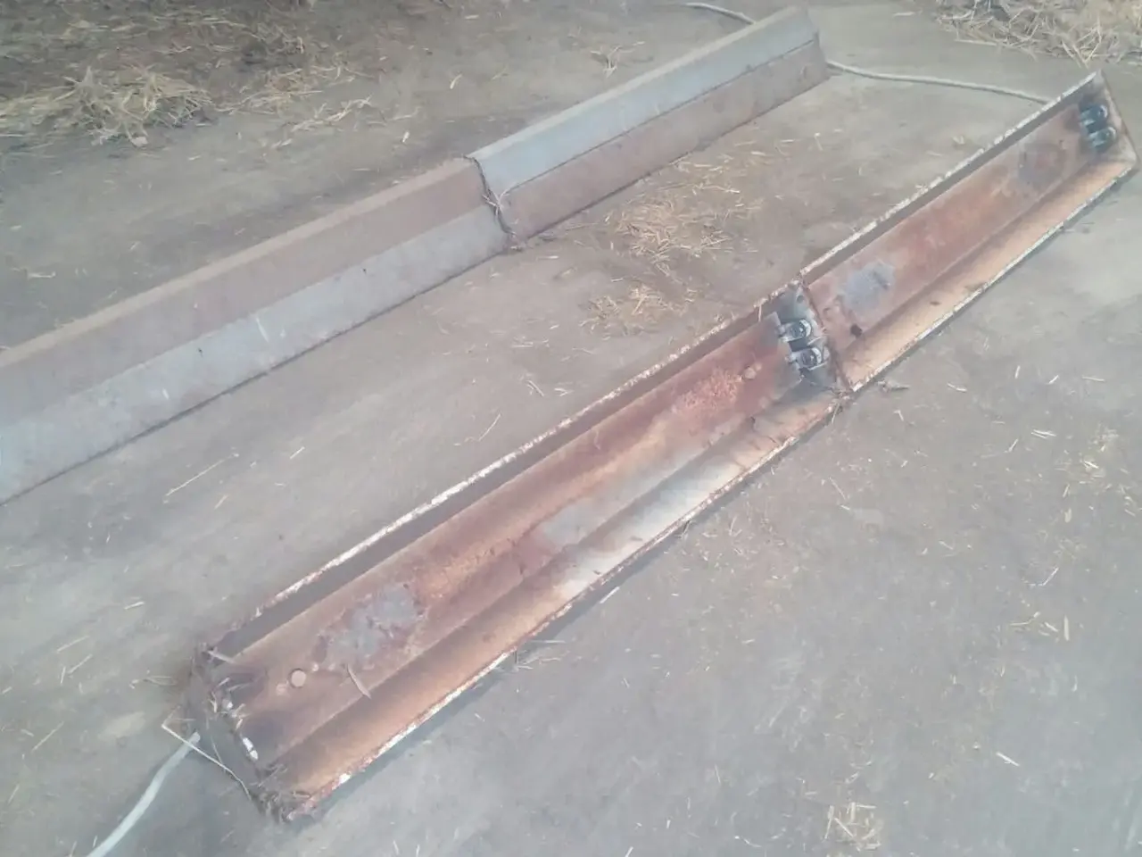 Billede 5 - 2x 247cm retro Philips industrilamper
