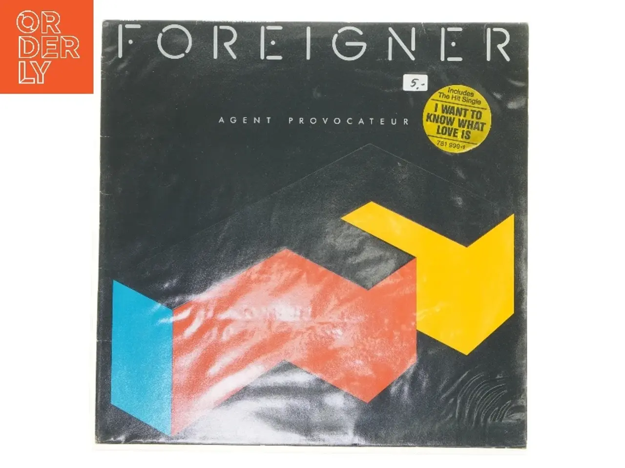 Billede 3 - Foreigner Agent Provocateur LP fra Foreigner