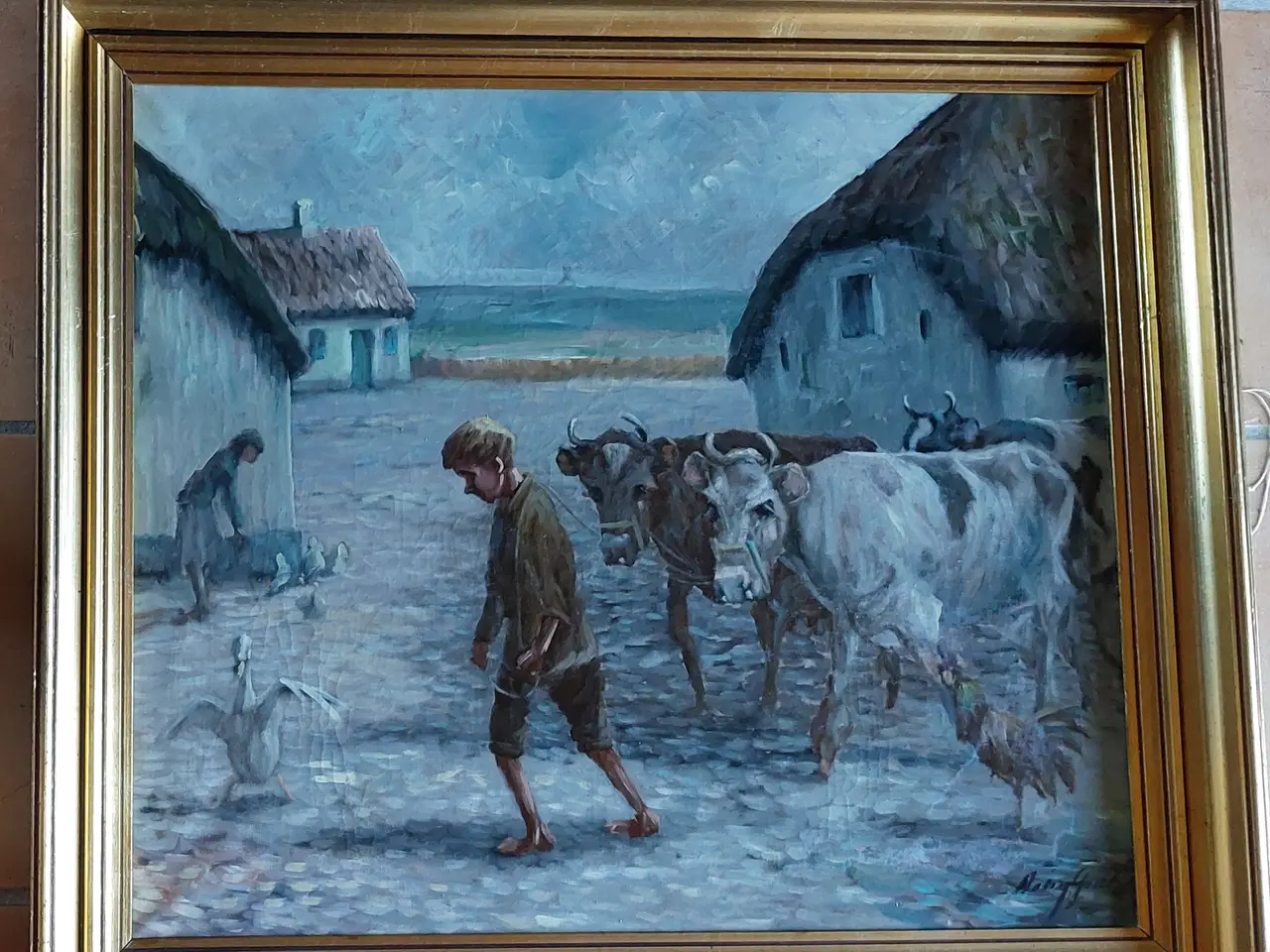 Billede 1 - ARLING GADE - ( 1919 - 2011 ) - oliemaleri