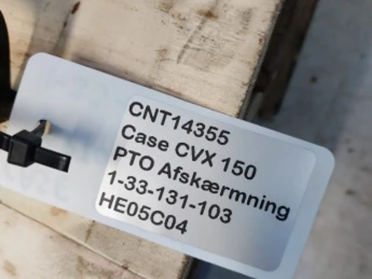 Billede 17 - Case CVX 150 PTO Afskærmning 1-33-131-103