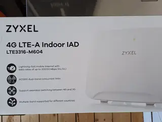 4G Wifi Modem, 📞 ☎️ simkort (Zyxel lte3316)
